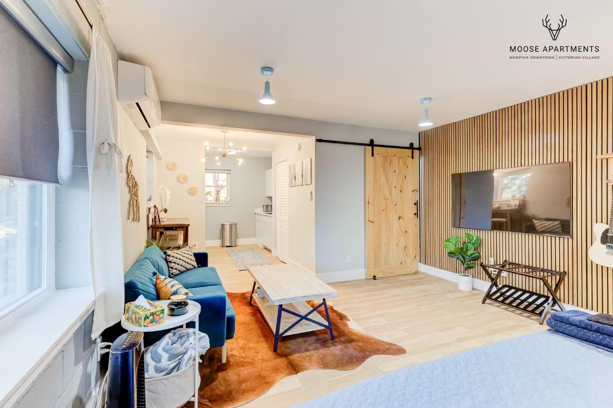 The Moose #7 - Instaworthy Studio With Amazing Views, Free Parking & Heated King Bed Memphis Extérieur photo