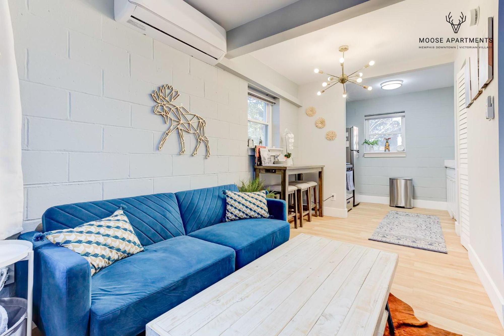 The Moose #7 - Instaworthy Studio With Amazing Views, Free Parking & Heated King Bed Memphis Extérieur photo